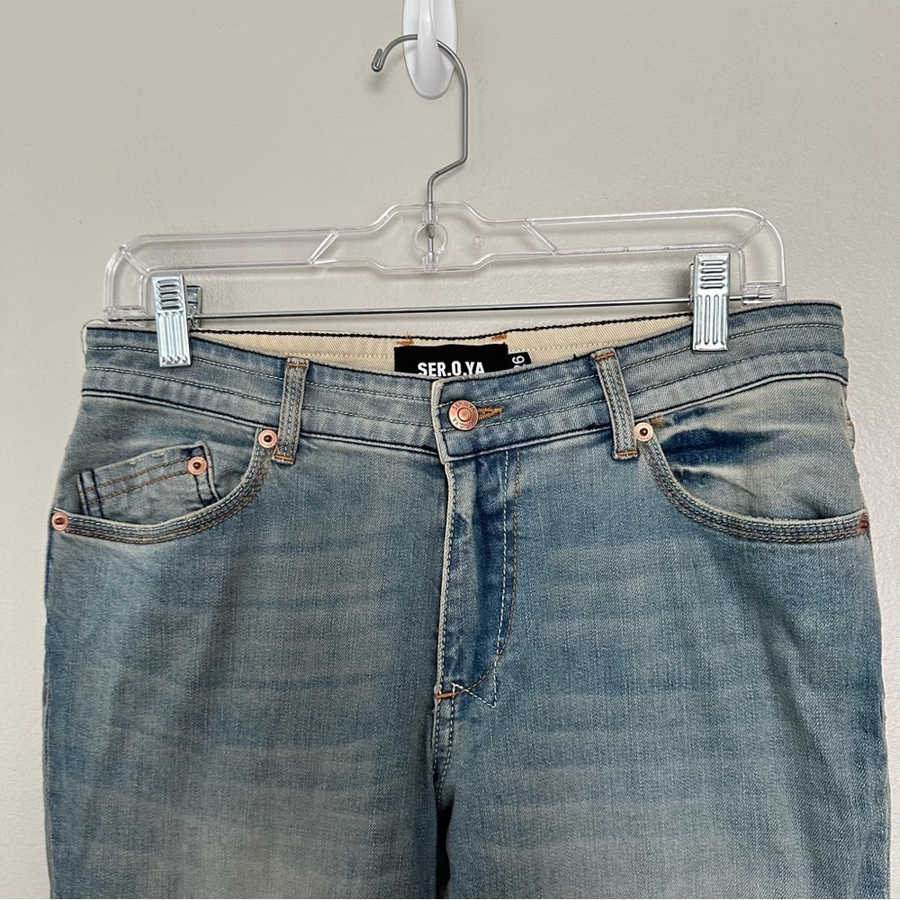 NWT Ser.O.Ya Daphne low rise bootcut jeans - Picture 7 of 13